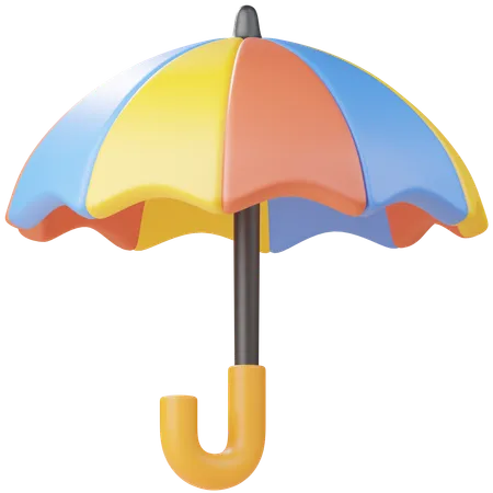 Parapluie  3D Icon