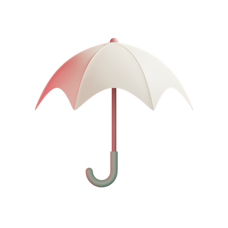 Parapluie  3D Illustration