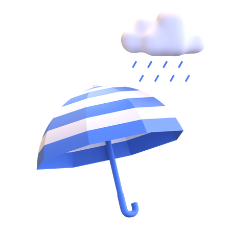 Parapluie  3D Illustration