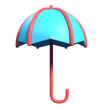 Parapluie  3D Illustration