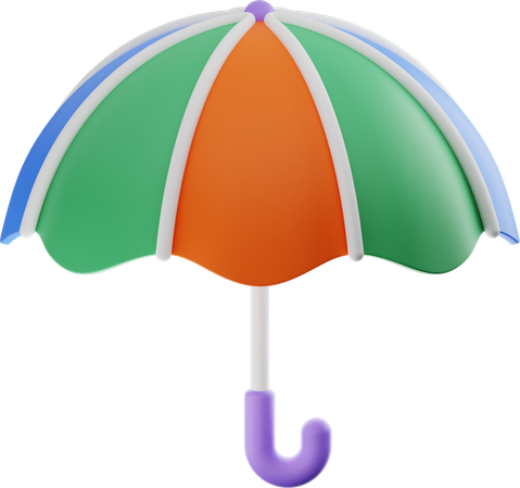 Parapluie  3D Illustration