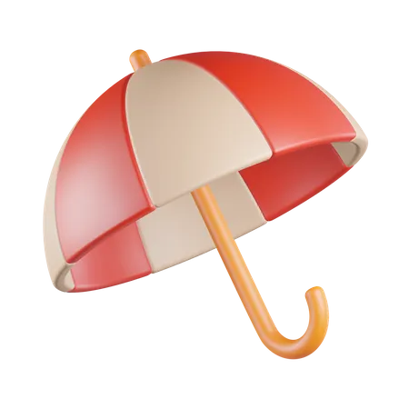 Parapluie  3D Icon