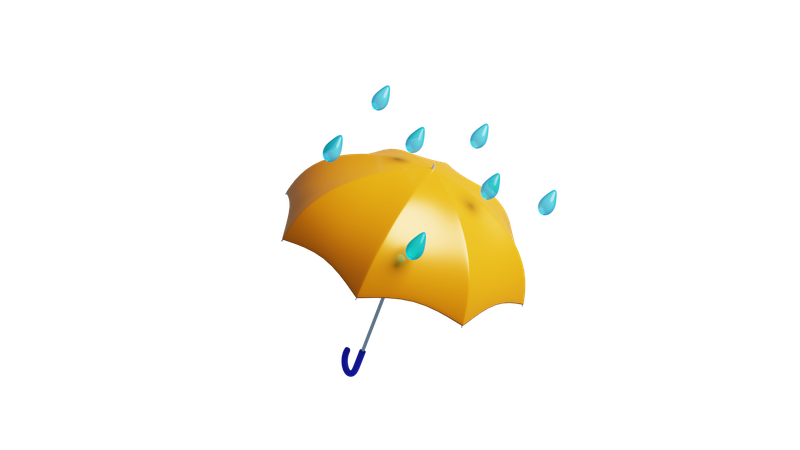 Parapluie  3D Icon