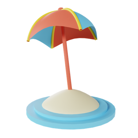 Parapluie  3D Icon