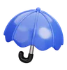 parapluie bleu