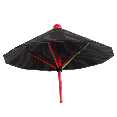 Parapluie japonais  3D Icon