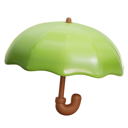 Parapluie ouvert  3D Icon