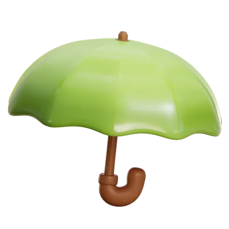 Parapluie ouvert  3D Icon