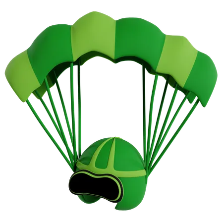 Equipamento de aventura para paraquedismo esportivo  3D Icon