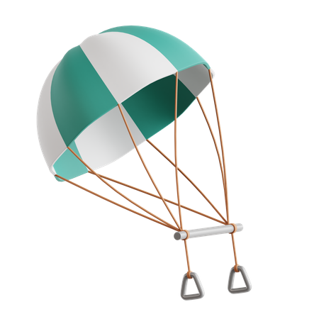 Fallschirmsegeln  3D Icon
