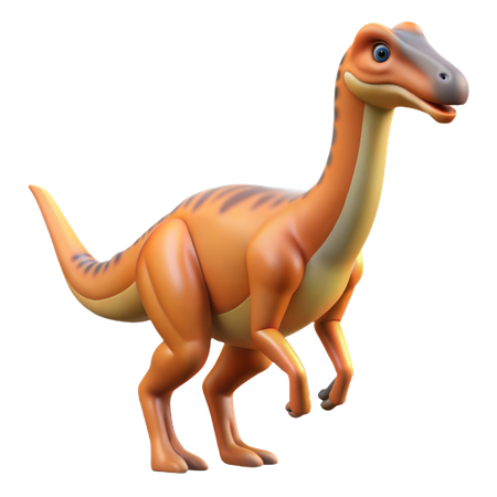 Parasaurolophus-Dinosaurier  3D Icon