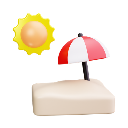 Parasol  3D Icon