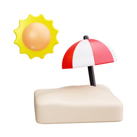 Parasol  3D Icon