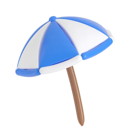 Parasol de plage gonflable  3D Icon