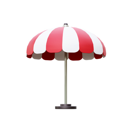 Plage parasol  3D Icon