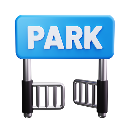 Porte du parc  3D Icon