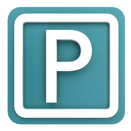 Panneau de parc  3D Icon