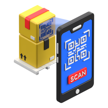部分スキャン  3D Icon