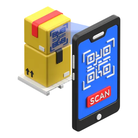 部分スキャン  3D Icon