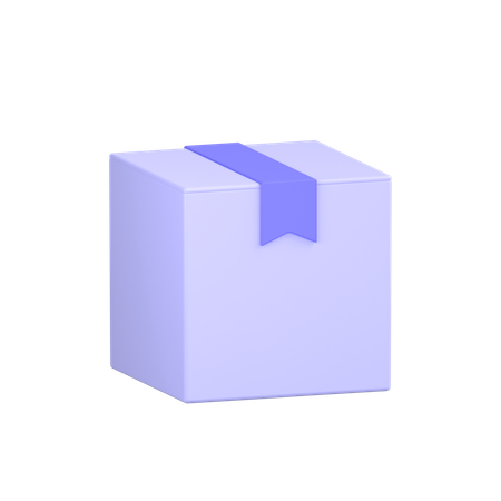 Parcel  3D Icon