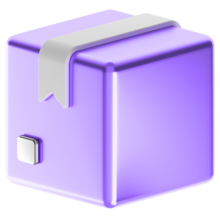 Parcel  3D Icon
