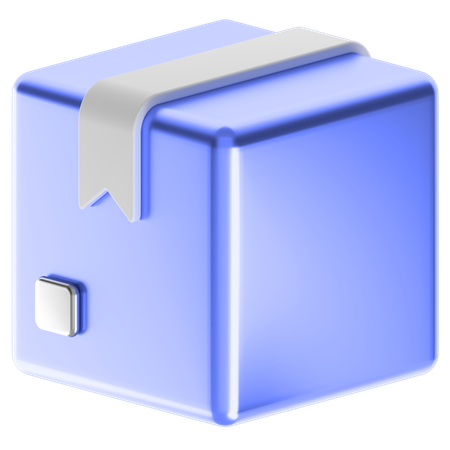Parcel  3D Icon