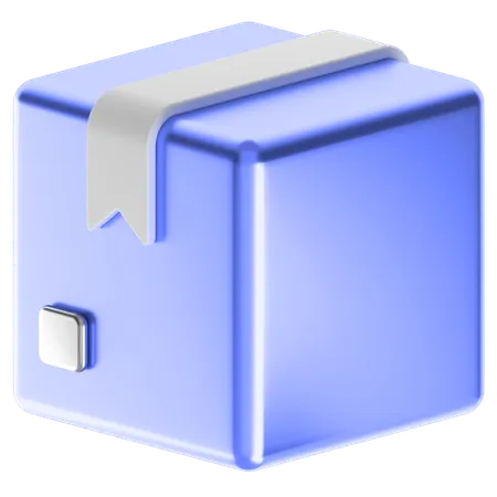 Parcel  3D Icon