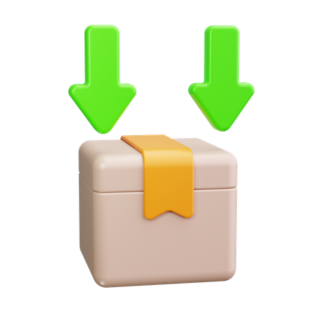 Parcel  3D Icon