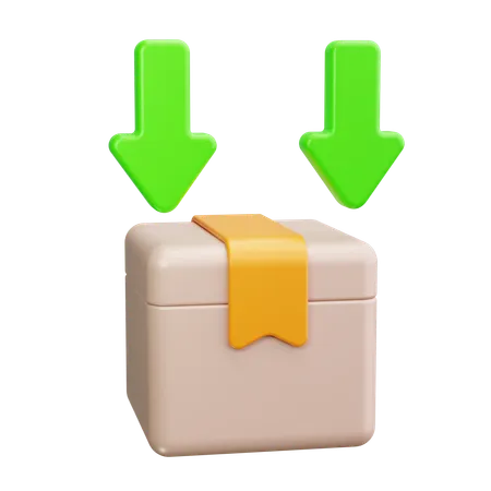 Parcel  3D Icon