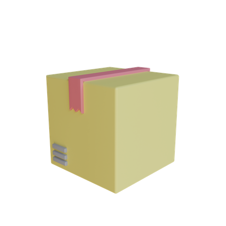 Parcel  3D Icon