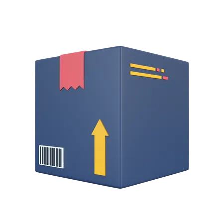 Parcel  3D Icon