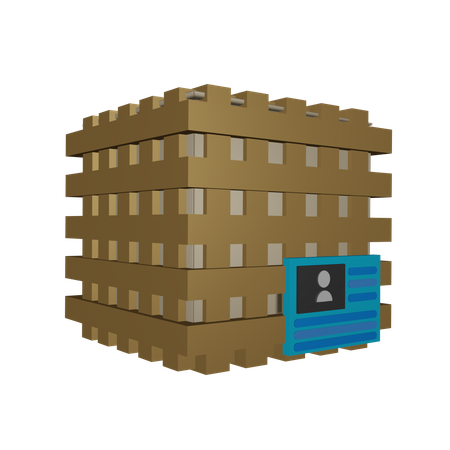 Parcel  3D Icon