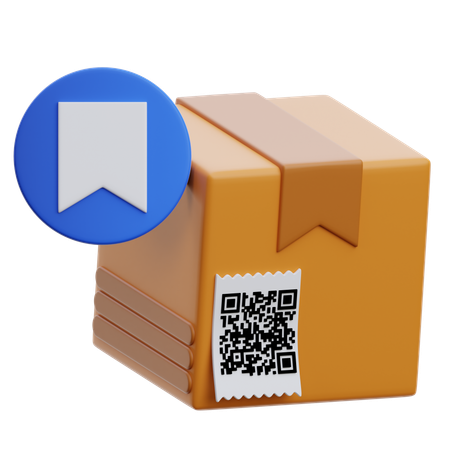 Parcel Bookmark  3D Icon