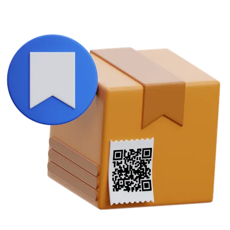 Parcel Bookmark  3D Icon