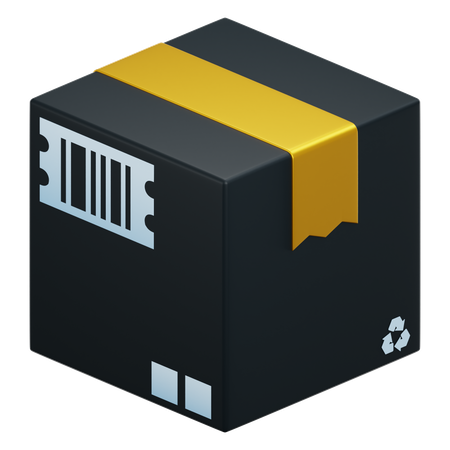 Parcel Box  3D Icon