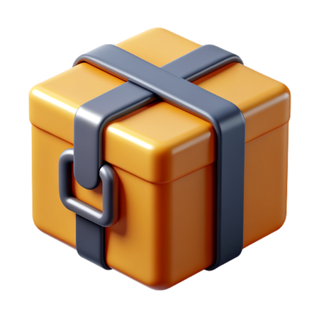 Parcel box  3D Icon