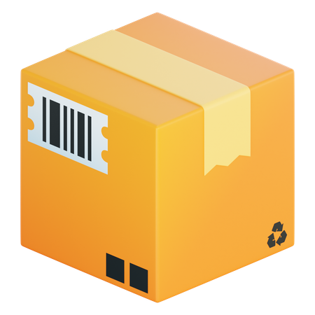 Parcel Box  3D Icon