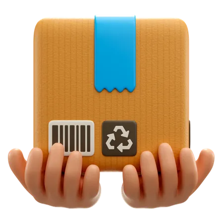 Parcel Delivery  3D Icon