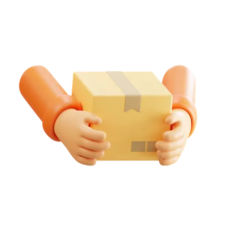 Parcel Delivery  3D Icon