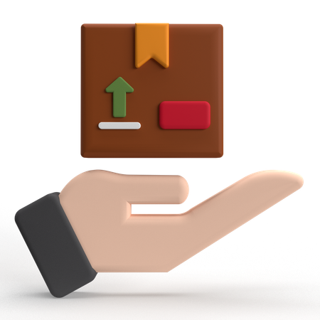 Parcel Delivery  3D Icon