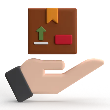 Parcel Delivery  3D Icon