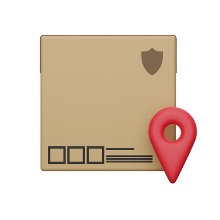 Parcel Delivery  3D Icon