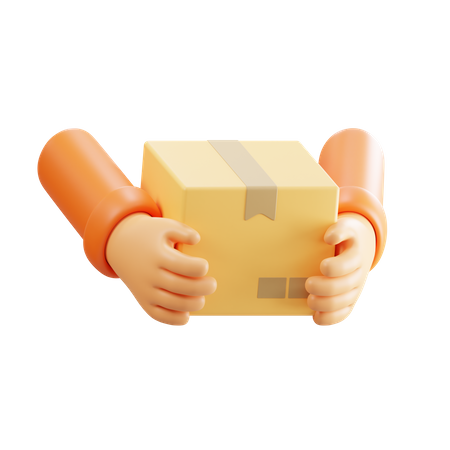 Parcel Delivery 3D Icon