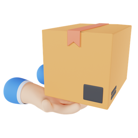 Parcel Delivery  3D Icon