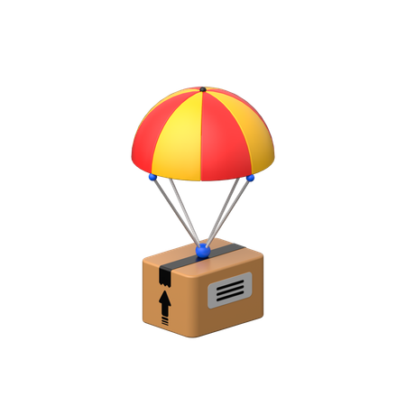 Parcel delivery updates.  3D Icon