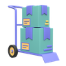 graphics of parcel dolly