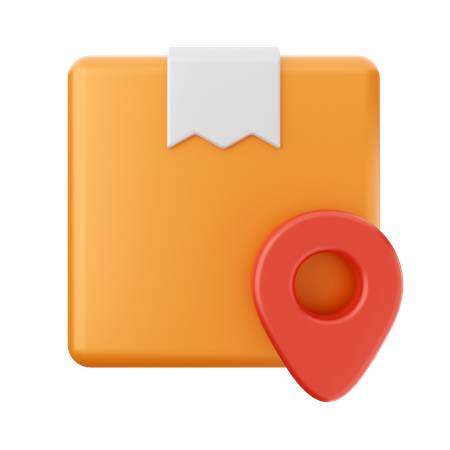Parcel Location  3D Icon