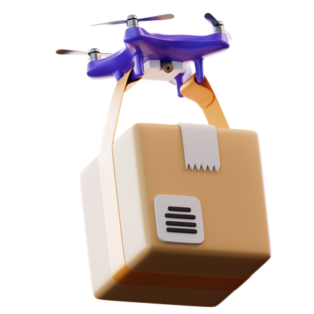 Parcel Monitoring  3D Icon