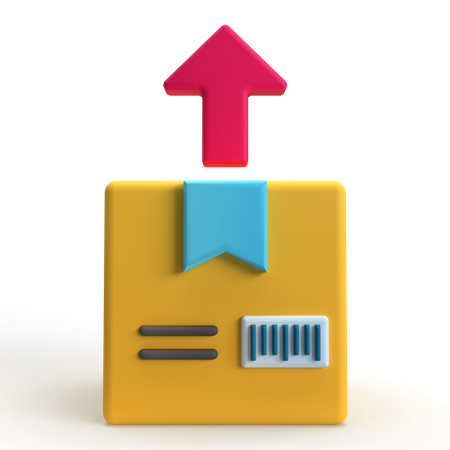 Parcel Out  3D Icon