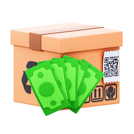 Parcel Payment  3D Icon